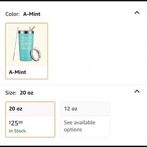BRAND NEW Mint Tumbler Cup for Sisters